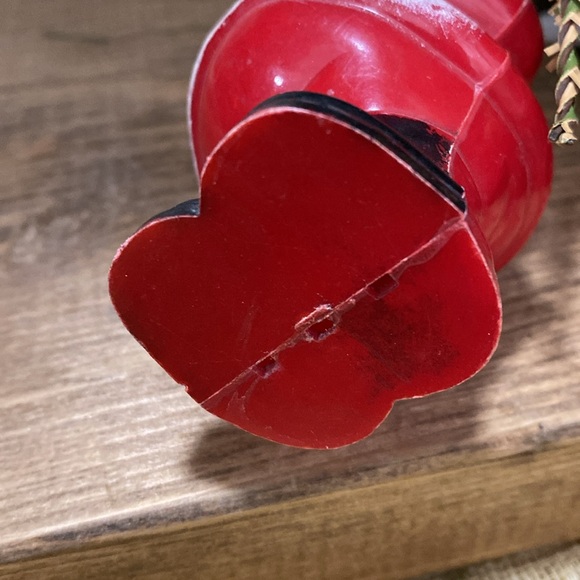 Vintage Christmas Santa Claus Ornament Bulb Cover Celluloid - Picture 3 of 4